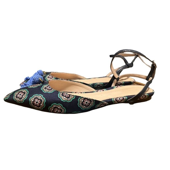 J CREW Beaded Tassel Moroccan Sandals Size 6 Women’s In Excellent Condition - Picture 7 of 11